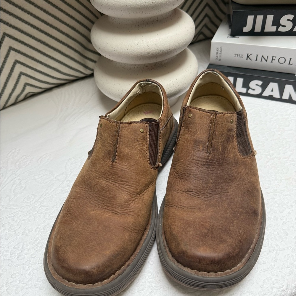Dr. Martens Brown Leather Loafers - Picture 2 of 11
